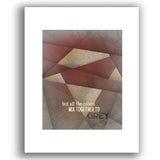 Grey Street by the Dave Matthews Band - Music Poster of Classic Rock Song Lyrics