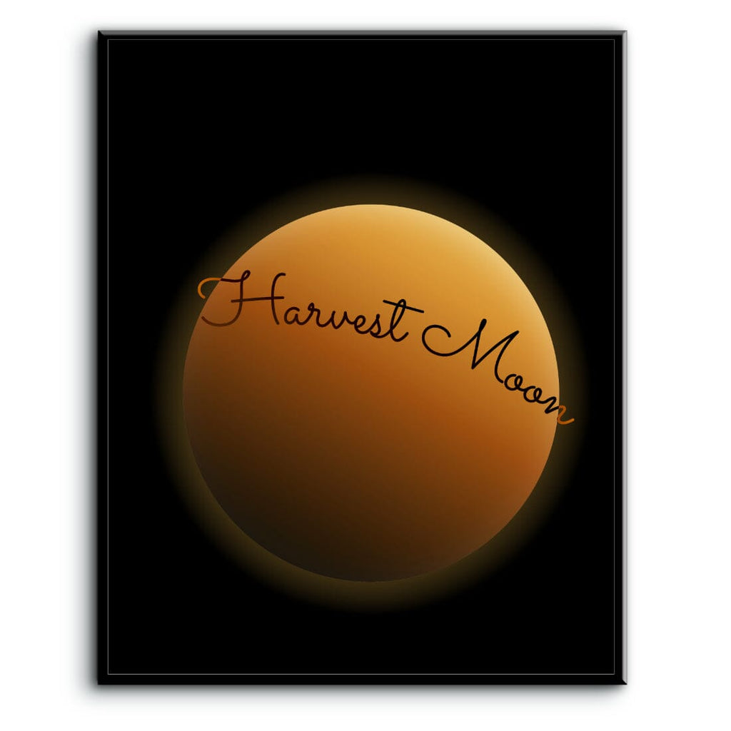 Music Enthusiast Song Lyric Print Poster - Harvest Moon by Neil Young