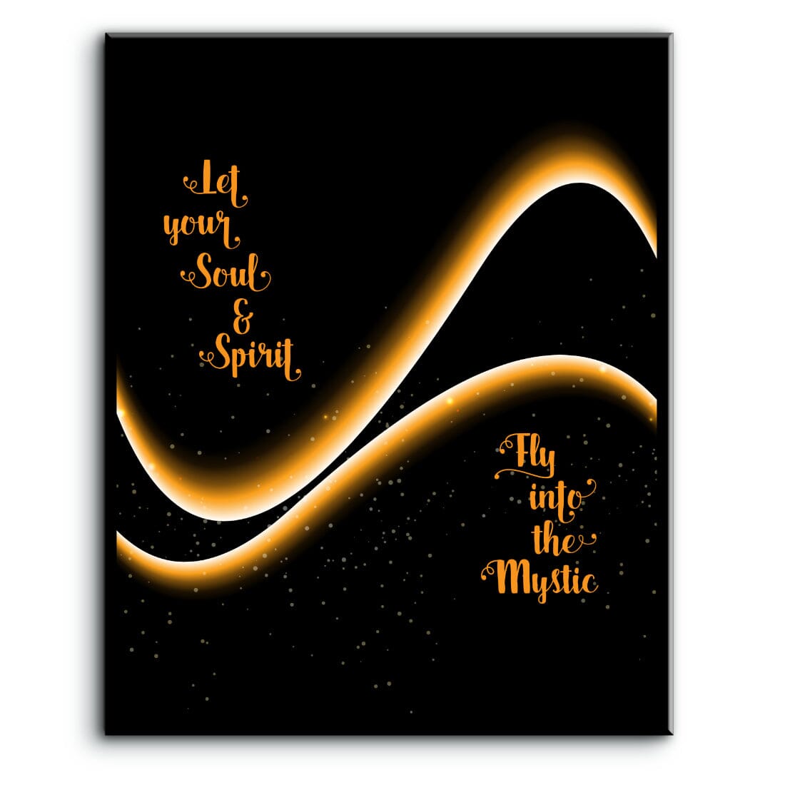 Into the Mystic by Van Morrison - Lyrical Art Music Poster Song Lyrics Art Song Lyrics Art 8x10 Plaque Mount 