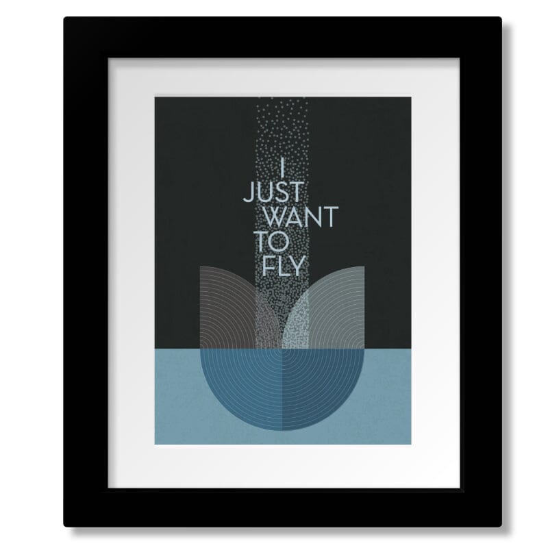 Live Forever by Oasis - Song Lyric Inspired Art Print Poster