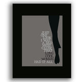 Long Cool Woman by the Hollies - Lyrically Inspired 70s Art