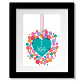 Love Song by The Cure - Wedding Song Lyric 80s Music Print