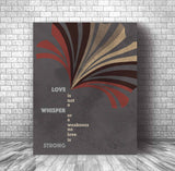 Mercy by Dave Matthews Band - Song Lyric Art Poster Print - Music Quote for Classic Rock Enthusiasts