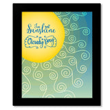 My Girl by the Temptations Song lyric art print poster Motown music