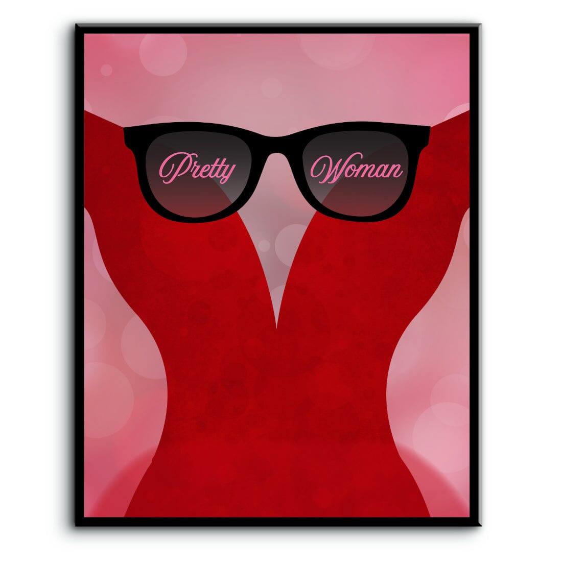 Pretty Woman by Roy Orbison - Lyric Inspired 60s Music Print Song Lyrics Art Song Lyrics Art 8x10 Plaque Mount 
