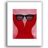Pretty Woman by Roy Orbison Song Lyrics Art Poster