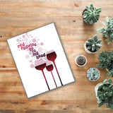 Neil Diamond Red Red Wine Song Lyrics Art Print Poster Music Gift Memorabilia