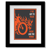 Ride Like the Wind by Christopher Cross - 70s Song Art Print