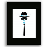 Soul Man by Blues Brothers - Wall Print R&B 70s Soul Music