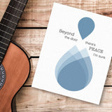 Tears in Heaven by Eric Clapton - Lyric Print Music Song Art