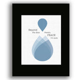 Tears in Heaven by Eric Clapton - Lyric Print Music Song Art