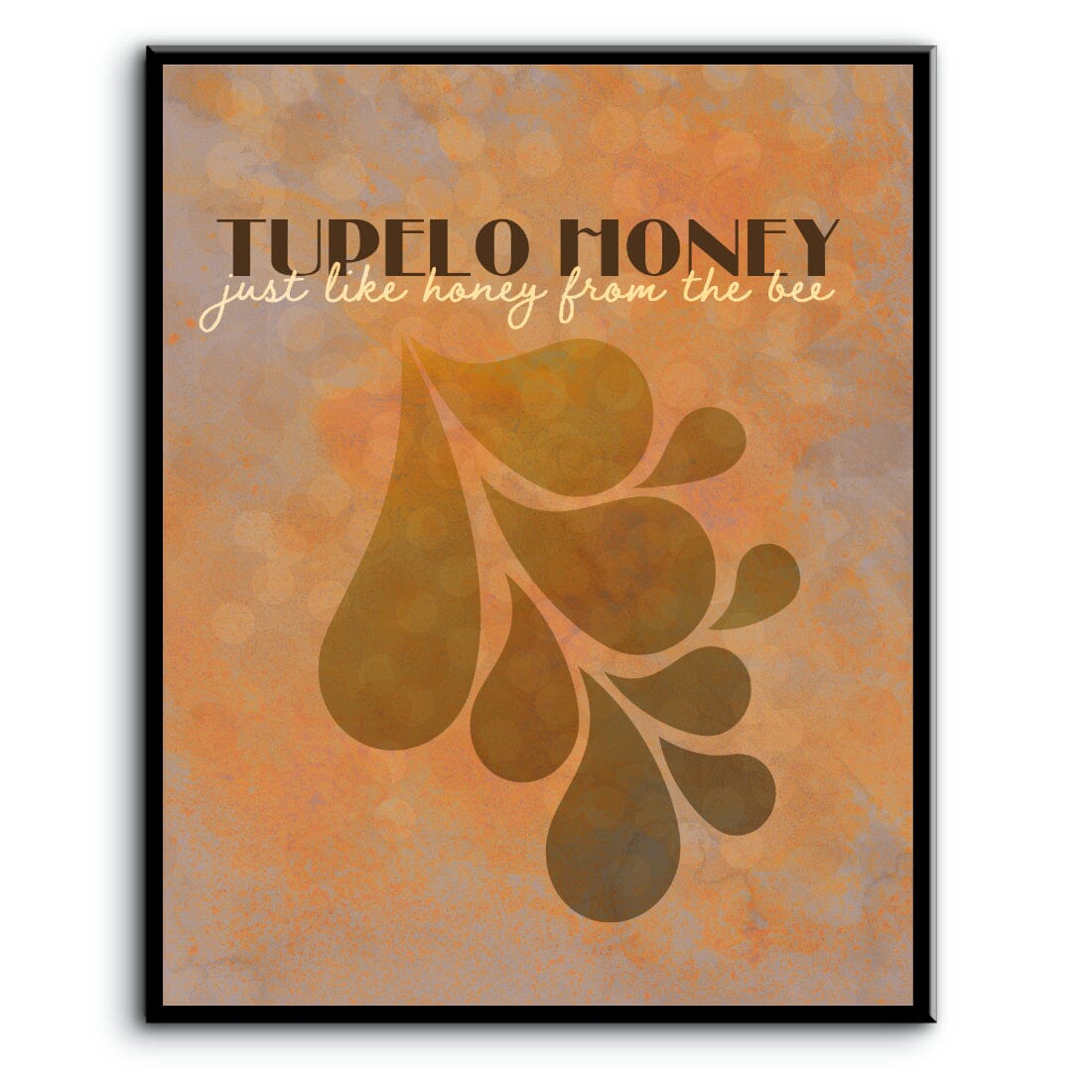 Tupelo Honey by Van Morrison - Rock Music Song Lyric Art Song Lyrics Art Song Lyrics Art 8x10 Plaque Mount 