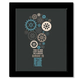 Under Pressure by Queen - Song Lyrics Print Wall Decor Artwork